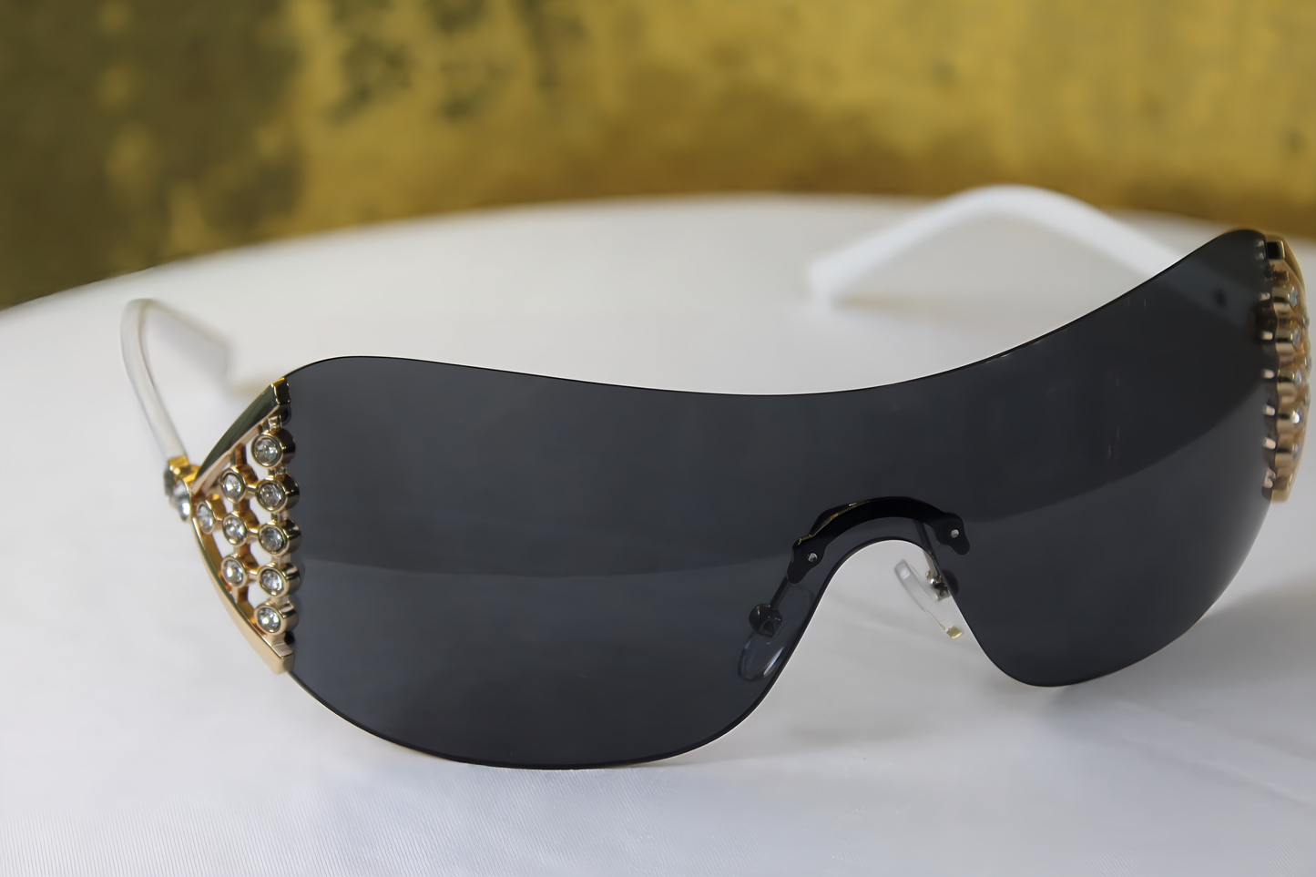 B.N. Gafas de Sol Combinadas con Diamantes