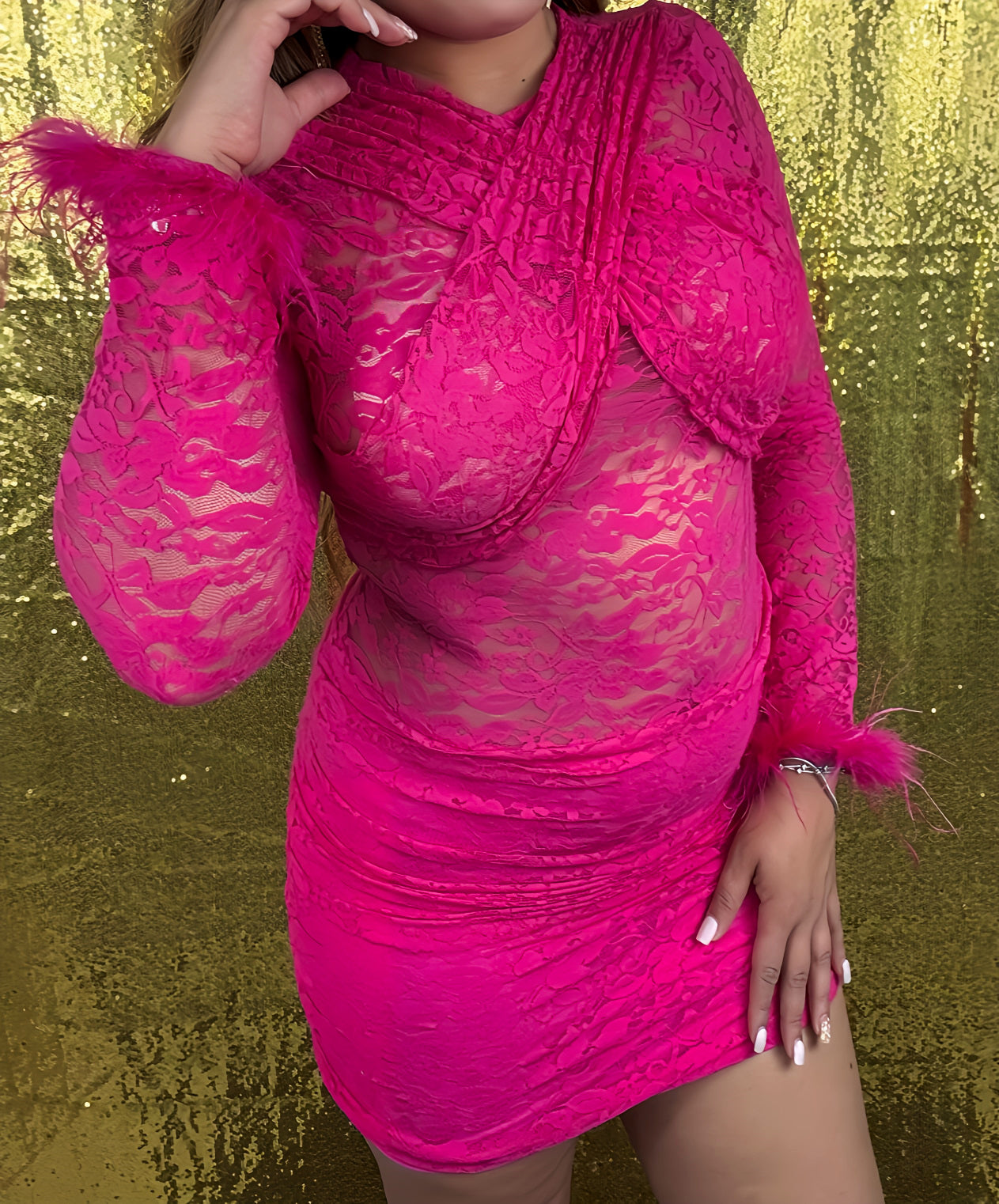 The Pressure Pink Dress