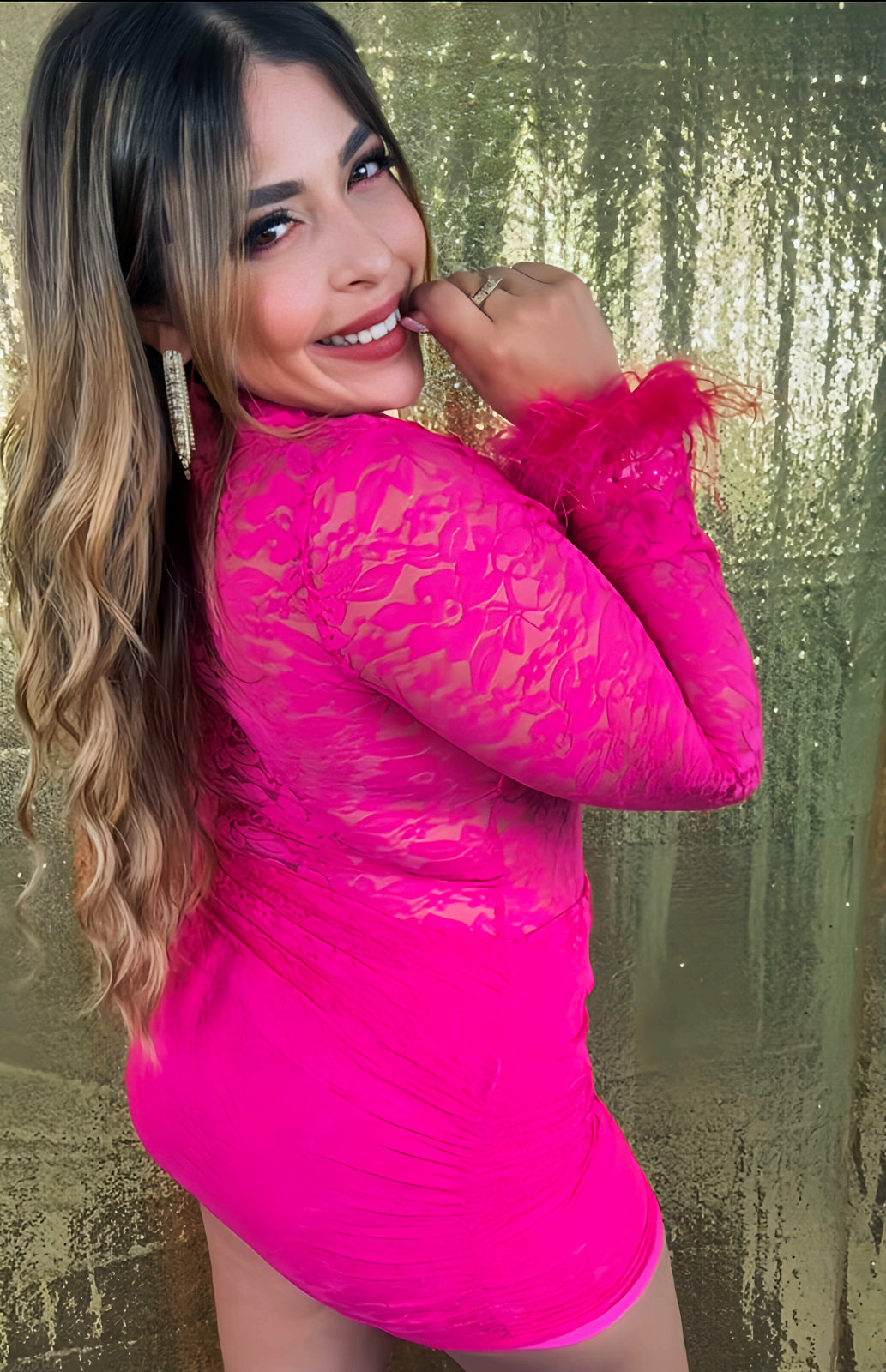 The Pressure Pink Dress