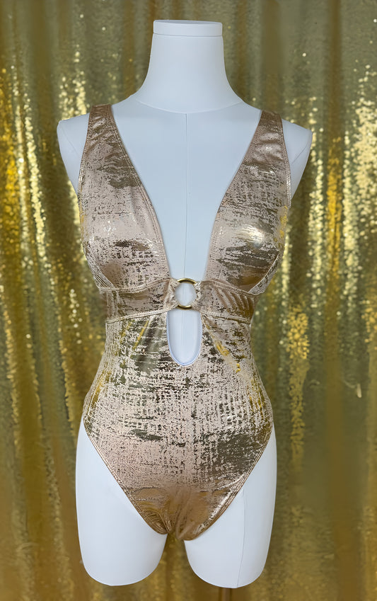 Gold Swimsuit